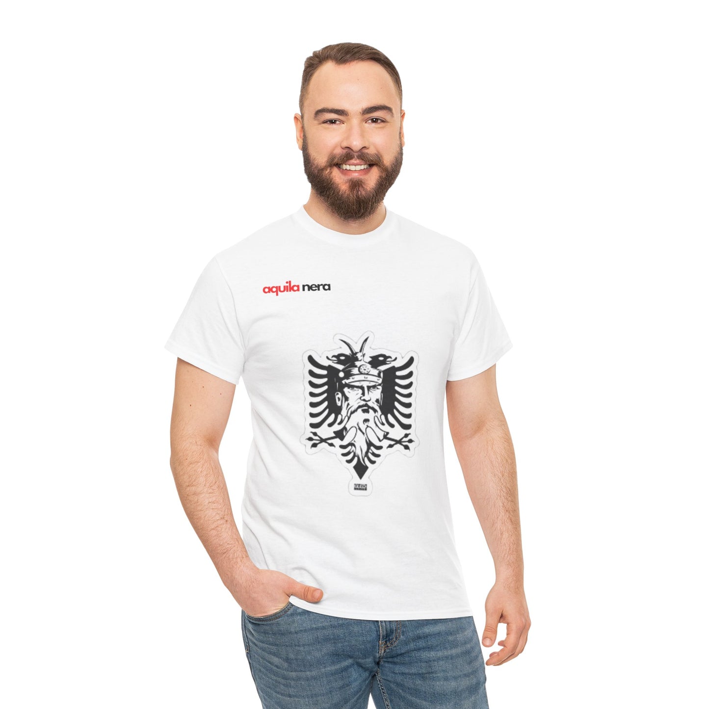 Aquila nera T-shirt white 2.0 Unisex