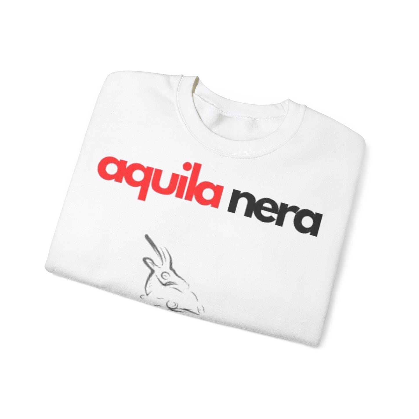 Aquila nera Sweatshirt white Unisex