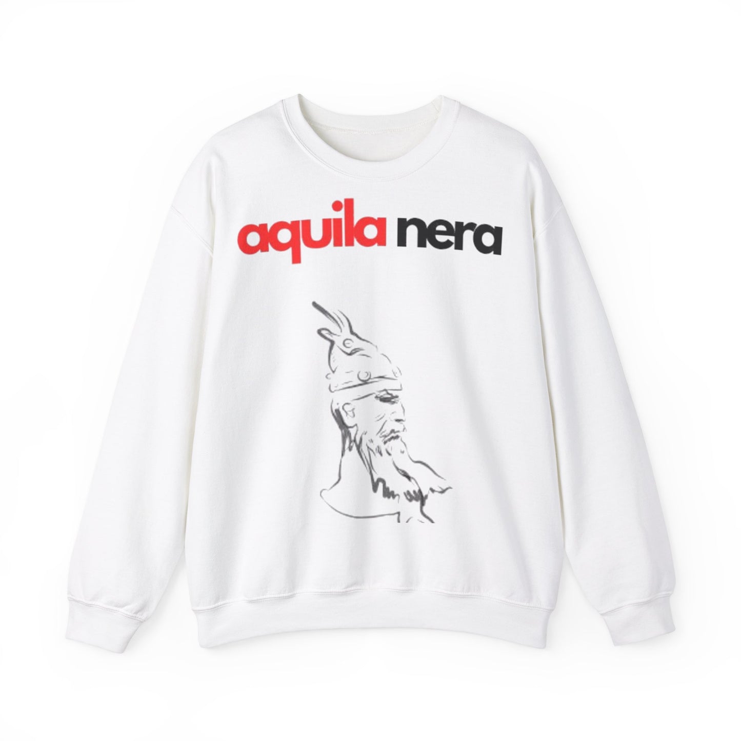 Aquila nera Sweatshirt white Unisex