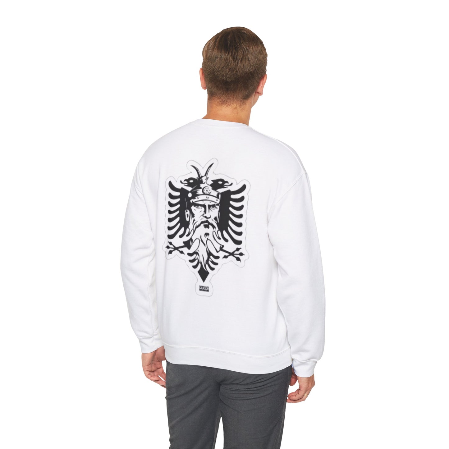 Aquila nera Sweatshirt white Unisex