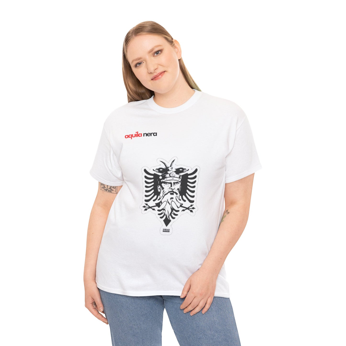 Aquila nera T-shirt white 2.0 Unisex